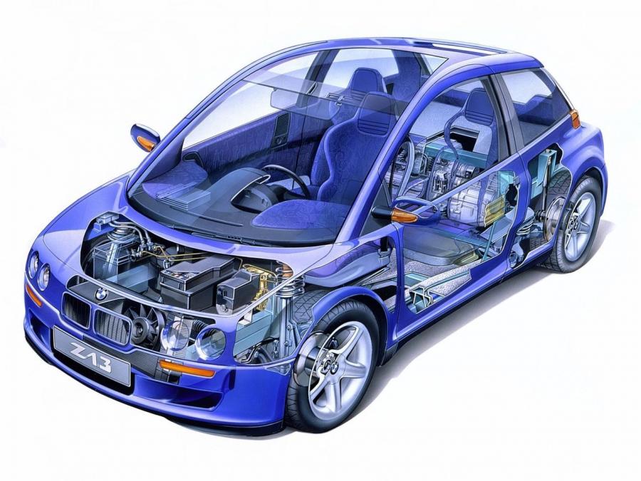  BMW Z13 Concept 1993 года  (фото 3 из 8)